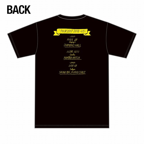 TOUR2017-2018 ～VS～ツアーTシャツ